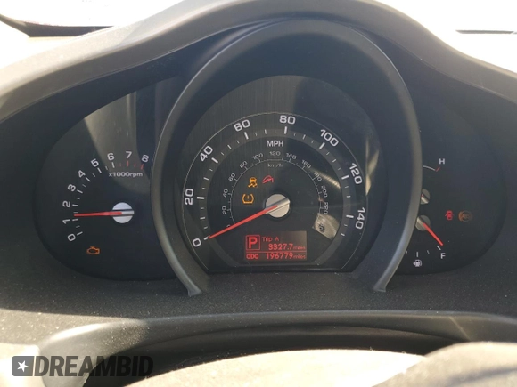 2011 Kia Sportage with VIN KNDPB3A23B7117933, listed as a Copart auction lot 59360025 with 196,779 mi miles and Salvage title. Bid and sale history available at DreamBid. Image 9.