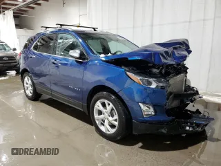 2021 Chevrolet Equinox Premier z VIN 2GNAXNEV3M6138086, wystawiony jako Copart lot #41781105 z przebiegiem 18 008 mil mil oraz Szkoda całkowita • Salvage title. Historia ofert i sprzedaży dostępna na DreamBid. Obrazek 4.