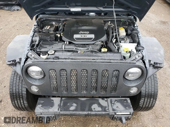 2017 Jeep Wrangler Sport with VIN 1C4AJWAGXHL602088, listed as a Copart auction lot 55243955 with 101,963 mi miles and Clean Title. Bid and sale history available at DreamBid. Image 11.