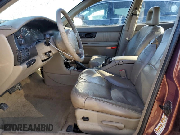 1999 Buick Regal LS with VIN 2G4WB52K8X1449808, listed as a Copart auction lot 42342895 with 102,545 mi miles and Salvage Title. Bid and sale history available at carsss.com. Image 7.