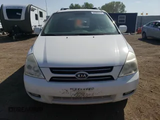2007 Kia Sedona EX with VIN KNDMB233976167395, listed as a Copart auction lot 68980314 with 119,141 mi miles and Salvage Title. Bid and sale history available at carsss.com. Image 5.