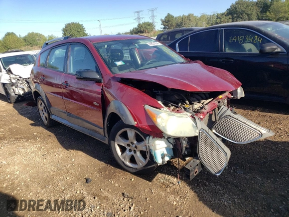 2006 Pontiac Vibe with VIN 5Y2SL658X6Z445819, listed as a Copart auction lot 69831034 with 0 mi miles and Salvage Title. Bid and sale history available at carsss.com. Image 4.