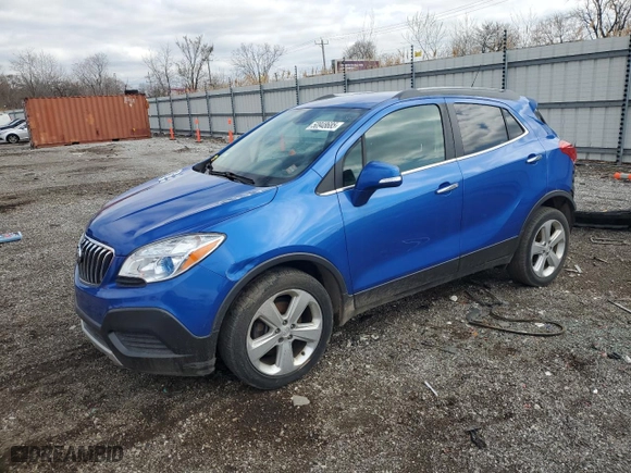 2015 Buick Encore with VIN KL4CJASB2FB115334, listed as a Copart auction lot 50948685 with 101,421 mi miles and Salvage Title. Bid and sale history available at carsss.com. Image 1.