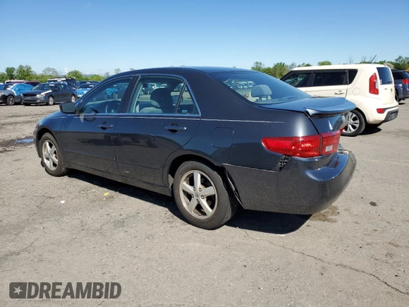 2005 Honda Accord EX z VIN 1HGCM56785A009468, wystawiony jako Copart lot #55790185 z przebiegiem 104 202 mil mil oraz Szkody całkowita. Historia ofert i sprzedaży dostępna na DreamBid. Obrazek 2.