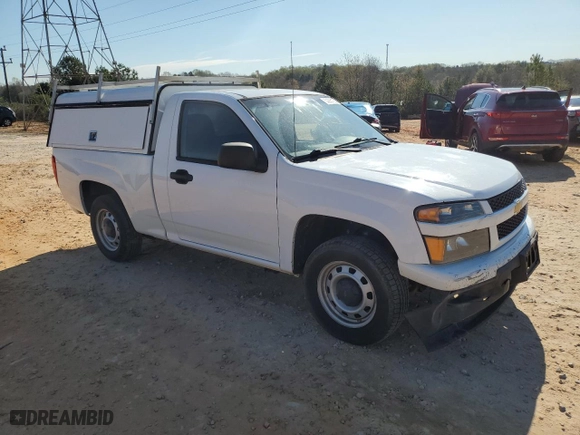 2012 Chevrolet Colorado Work Truck with VIN 1GCCSBF9XC8160806, listed as a Copart auction lot 50235195 with 277,636 mi miles and Salvage Title. Bid and sale history available at carsss.com. Image 4.