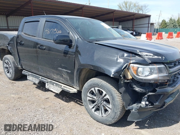 2021 Chevrolet Colorado 4WD Z71 z VIN 1GCGTDEN1M1256939, wystawiony jako IAAI lot #42071364 z przebiegiem 38 972 mil mil oraz . Historia ofert i sprzedaży dostępna na DreamBid. Obrazek 6.