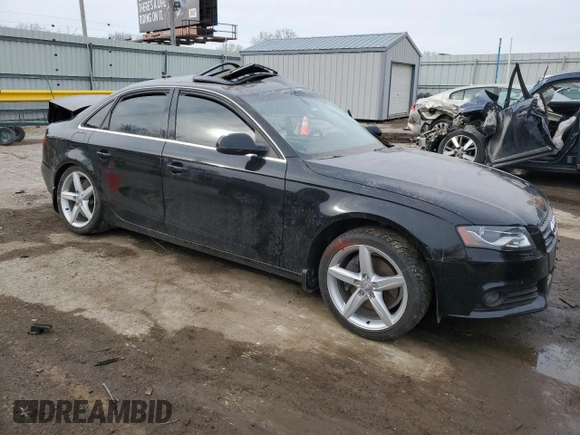 2011 Audi A4 2.0T Premium Plus with VIN WAUHFAFL1BN007258, listed as a Copart auction lot 45575335 with 125,743 mi miles and Salvage Title. Bid and sale history available at carsss.com. Image 4.