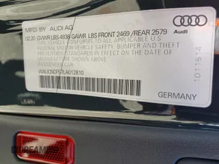 2020 Audi A5 Sportback Premium Plus with VIN WAUCNCF57LA012810, listed as a Copart auction lot 64711943 with 21,078 mi miles. Bid and sale history available at carsss.com. Image 13.