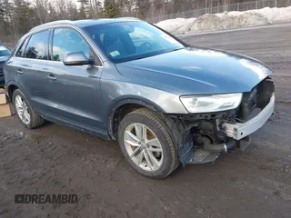 2016 Audi Q3 Premium Plus with VIN WA1EFCFS8GR007809, listed as a IAAI auction lot 41752028 with 102,774 mi miles. Bid and sale history available at carsss.com. Image 1.