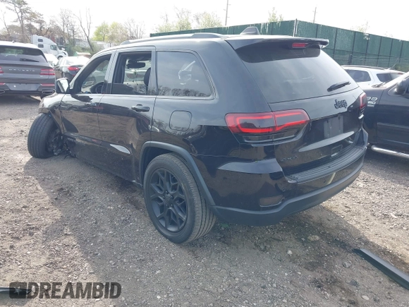 2021 Jeep Grand Cherokee 80th Anniversary with VIN 1C4RJFBG1MC600239, listed as a IAAI auction lot 42103490 with 47,005 mi miles and . Bid and sale history available at DreamBid. Image 3.