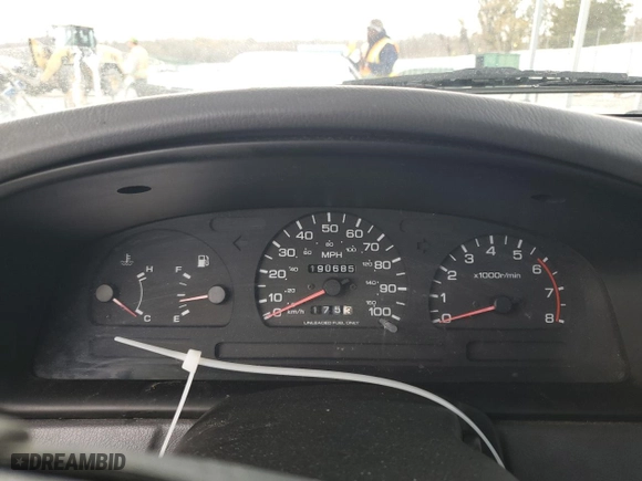 1997 Nissan Trucks 2WD XE with VIN 1N6SD11S2VC319079, listed as a Copart auction lot 84282074 with 190,685 mi miles and Salvage Title. Bid and sale history available at carsss.com. Image 9.
