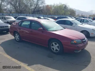 2005 Chevrolet Impala LS with VIN 2G1WH52K159367087, listed as a IAAI auction lot 41958197 with 211,050 mi miles. Bid and sale history available at carsss.com. Image 1.