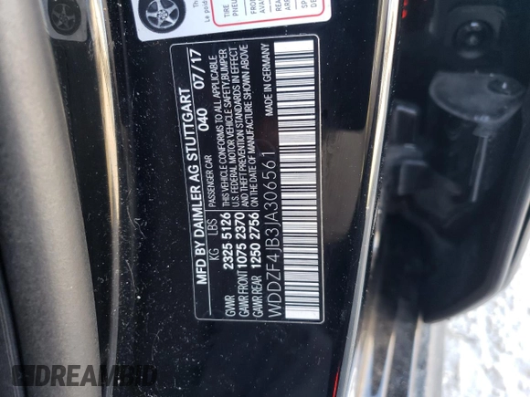 2018 Mercedes-Benz E-Class E 300 with VIN WDDZF4JB3JA306561, listed as a Copart auction lot 40059863 with 50,439 mi miles. Bid and sale history available at carsss.com. Image 13.