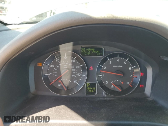 2010 Volvo C30 z VIN YV1672MK0A2183378, wystawiony jako Copart lot #76597384 z przebiegiem 180 428 mil mil oraz Szkoda całkowita • Salvage title. Historia ofert i sprzedaży dostępna na DreamBid. Obrazek 9.