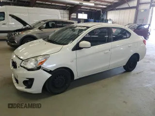 2018 Mitsubishi Mirage ES with VIN ML32F3FJ8JHF03910, listed as a Copart auction lot 54128455 with 124,797 mi miles and Salvage title. Bid and sale history available at DreamBid. Image 1.