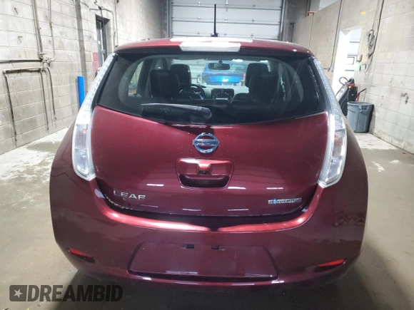 2016 Nissan LEAF S с VIN 1N4BZ0CP1GC305528, выставлен на аукционе Copart как лот 58667635 с пробегом 51 299 миль миль и Чистый • Clean title. История ставок и продаж доступна на DreamBid. Изображение 6.