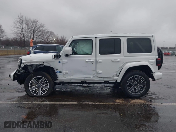 2024 Jeep Wrangler High Altitude z VIN 1C4RJXU6XRW209302, wystawiony jako IAAI lot #41116289 z przebiegiem 2 862 mil mil oraz . Historia ofert i sprzedaży dostępna na DreamBid. Obrazek 14.