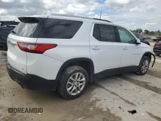 2018 Chevrolet Traverse LT Cloth with VIN 1GNERGKW1JJ229652, listed as a Copart auction lot 46728965 with 184,294 mi miles and Salvage Title. Bid and sale history available at carsss.com. Image 3.
