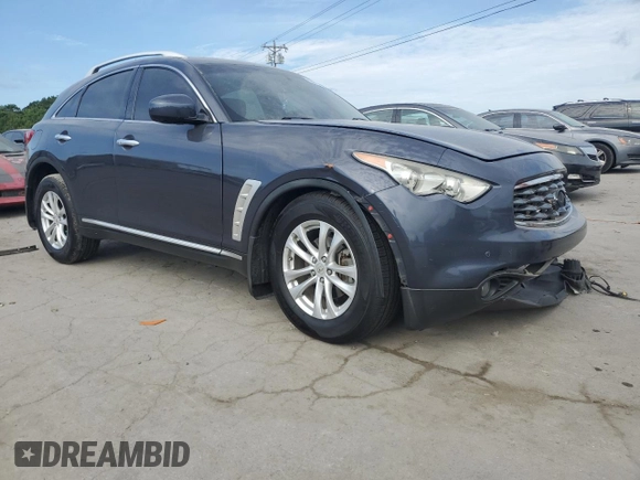 2009 Infiniti FX35 with VIN JNRAS18U99M102253, listed as a Copart auction lot 62267744 with 159,063 mi miles and Clean Title. Bid and sale history available at carsss.com. Image 4.