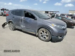 2019 Honda CR-V EX with VIN 5J6RW1H52KL002369, listed as a Copart auction lot 49259555 with 143,225 mi miles and Salvage Title. Bid and sale history available at carsss.com. Image 4.