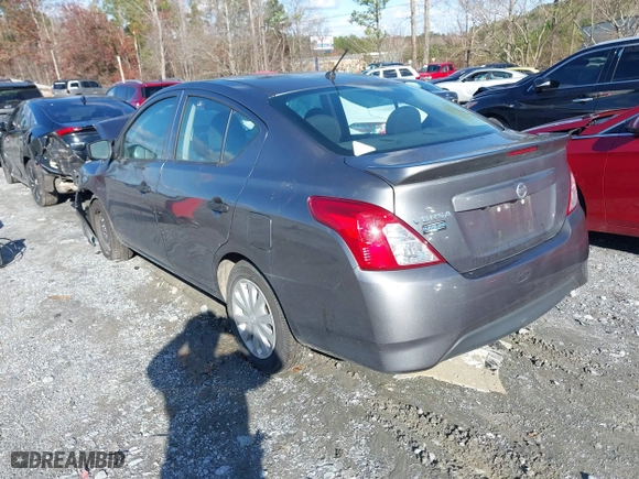 2019 Nissan Versa Sedan SV with VIN 3N1CN7AP9KL831055, listed as a IAAI auction lot 41068624 with 90,946 mi miles. Bid and sale history available at carsss.com. Image 3.