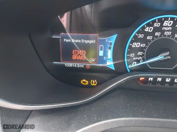 2017 Ford C-Max Energi Titanium with VIN 1FADP5FU5HL102253, listed as a IAAI auction lot 41726641 with 103,614 mi miles. Bid and sale history available at carsss.com. Image 15.