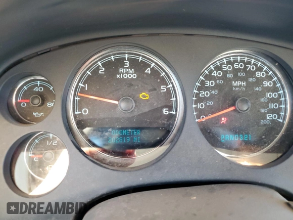 2008 GMC Yukon SLT 4SA z VIN 1GKFK13038R172640, wystawiony jako Copart lot #46718785 z przebiegiem 202 819 mil mil oraz Szkoda całkowita • Salvage title. Historia ofert i sprzedaży dostępna na DreamBid. Obrazek 9.