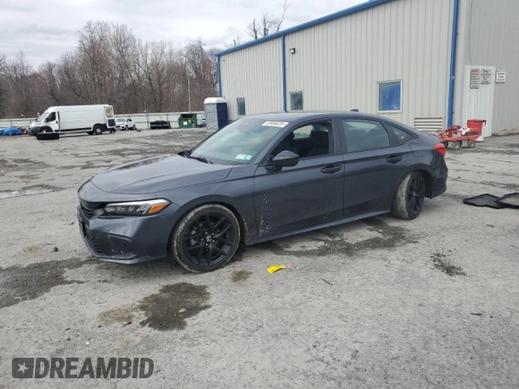 2024 Honda Civic Sport z VIN 2HGFE2F5XRH580233, wystawiony jako Copart lot #52956535 z przebiegiem 9 852 mil mil oraz Szkoda całkowita • Salvage title. Historia ofert i sprzedaży dostępna na DreamBid. Obrazek 1.