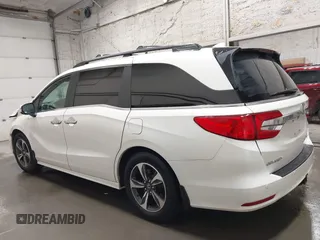 2019 Honda Odyssey Touring with VIN 5FNRL6H8XKB079113, listed as a IAAI auction lot 42359455 with 74,545 mi miles and . Bid and sale history available at DreamBid. Image 15.