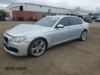 2013 BMW 7 Series 750Li xDrive with VIN WBAYF8C55DD141665, listed as a Copart auction lot 54150845 with 36,084 mi miles and Clean Title. Bid and sale history available at carsss.com. Image 1.