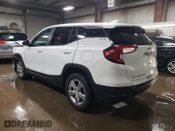 2022 GMC Terrain SLE with VIN 3GKALMEVXNL295534, listed as a Copart auction lot 50086645 with 75,152 mi miles and Salvage Title. Bid and sale history available at carsss.com. Image 2.
