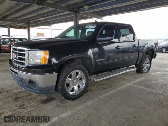 2012 GMC Sierra 1500 with VIN 3GTP1WE22CG290959, listed as a Copart auction lot 49271025 with 153,733 mi miles and Salvage Title. Bid and sale history available at DreamBid. Image 1.