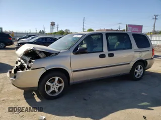 2007 Chevrolet Uplander LS Fleet with VIN 1GNDV23197D210884, listed as a Copart auction lot 74208574 with 191,536 mi miles and Salvage Title. Bid and sale history available at carsss.com. Image 1.