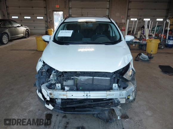 2019 Ford EcoSport SE with VIN MAJ3S2GE5KC290943, listed as a IAAI auction lot 41434961 with 168,376 mi miles and . Bid and sale history available at DreamBid. Image 13.
