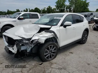 2018 Mazda CX-5 Grand Touring with VIN JM3KFBDM7J0302037, listed as a Copart auction lot 63021845 with Not provided miles and Salvage title. Bid and sale history available at DreamBid. Image 1.
