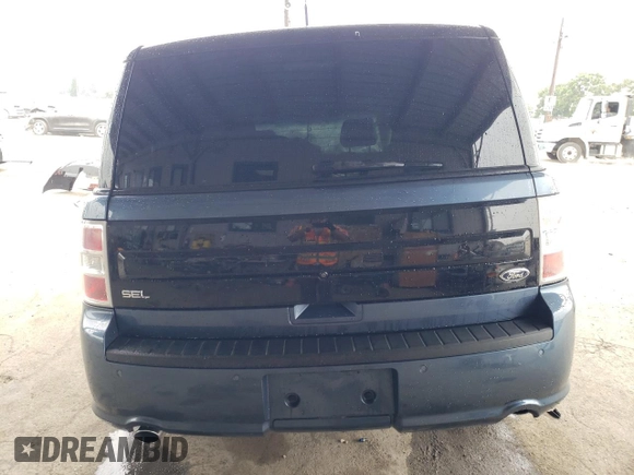 2019 Ford Flex SEL with VIN 2FMGK5C87KBA00260, listed as a Copart auction lot 58532594 with 0 mi miles and Non Repairable. Bid and sale history available at carsss.com. Image 6.