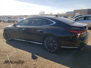 2018 Lexus LS with VIN JTHC51FF9J5003997, listed as a Copart auction lot 47572823 with 73,635 mi miles. Bid and sale history available at carsss.com. Image 2.