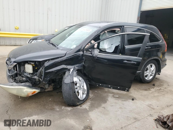 2010 Honda CR-V EX with VIN 5J6RE3H58AL005497, listed as a Copart auction lot 54269805 with 166,109 mi miles and Salvage Title. Bid and sale history available at carsss.com. Image 1.