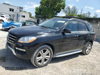 2014 Mercedes-Benz M ML 350 with VIN 4JGDA5HB9EA421195, listed as a Copart auction lot 54602745 with 91,758 mi miles and Salvage Title. Bid and sale history available at carsss.com. Image 1.