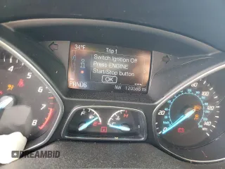 2015 Ford Escape Titanium with VIN 1FMCU0J96FUC59510, listed as a Copart auction lot 57091765 with 120,586 mi miles and Salvage title. Bid and sale history available at DreamBid. Image 9.