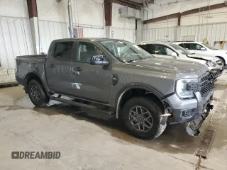 2024 Ford Ranger XLT with VIN 1FTER4HH2RLE73679, listed as a Copart auction lot 62517475 with 3,242 mi miles and Salvage title. Bid and sale history available at DreamBid. Image 4.