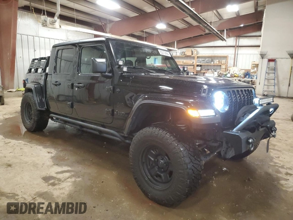 2022 Jeep Gladiator Sport S z VIN 1C6JJTAG7NL167838, wystawiony jako Copart lot #85275494 z przebiegiem 24 049 mil mil oraz Nie do naprawy • Non repairable. Historia ofert i sprzedaży dostępna na DreamBid. Obrazek 4.