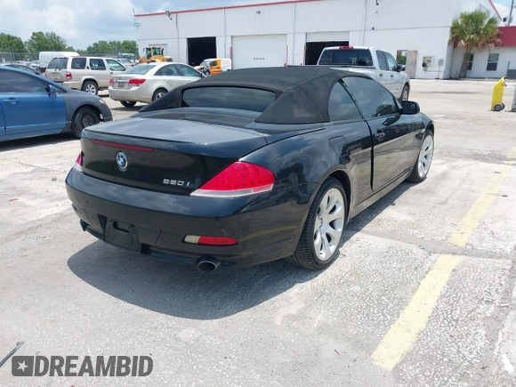 2007 BMW 6 Series 650i z VIN WBAEK13577CN82522, wystawiony jako IAAI lot #42386126 z przebiegiem 122 067 mil mil oraz . Historia ofert i sprzedaży dostępna na DreamBid. Obrazek 4.