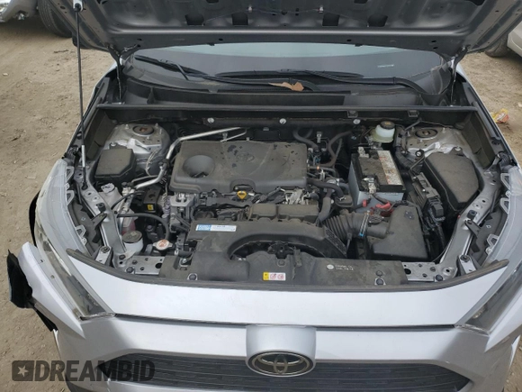 2019 Toyota RAV4 LE with VIN JTMH1RFV7KJ003899, listed as a Copart auction lot 52204315 with 27,491 mi miles and Salvage Title. Bid and sale history available at carsss.com. Image 12.