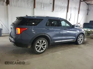 2021 Ford Explorer Platinum с VIN 1FM5K8HC8MGC17317, выставлен на аукционе Copart как лот 55221625 с пробегом 52 485 миль миль и Списание • Salvage title. История ставок и продаж доступна на DreamBid. Изображение 3.