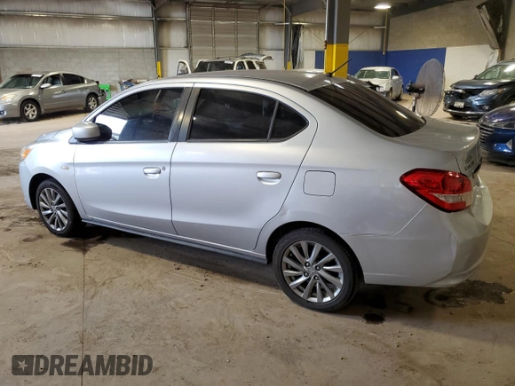 2019 Mitsubishi Mirage G4 ES with VIN ML32F3FJ3KHF16484, listed as a Copart auction lot 59752864 with 90,614 mi miles and Salvage Title. Bid and sale history available at carsss.com. Image 2.