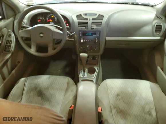2005 Chevrolet Malibu with VIN 1G1ZS52F05F110074, listed as a Copart auction lot 43211165 with 275,464 mi miles and Salvage Title. Bid and sale history available at carsss.com. Image 8.