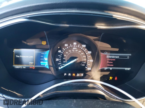 2016 Ford Fusion SE with VIN 3FA6P0HD1GR307884, listed as a Copart auction lot 80087073 with 156,072 mi miles and Salvage Title. Bid and sale history available at carsss.com. Image 9.
