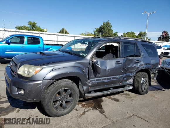 2007 Toyota 4Runner SR5 with VIN JTEBT14R670066332, listed as a Copart auction lot 72191854 with 187,131 mi miles and Non Repairable. Bid and sale history available at DreamBid. Image 1.