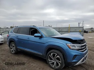 2021 Volkswagen Atlas SEL Premium z VIN 1V2TR2CA8MC535700, wystawiony jako Copart lot #80538034 z przebiegiem 82 093 mil mil oraz Szkoda całkowita • Salvage title. Historia ofert i sprzedaży dostępna na DreamBid. Obrazek 4.